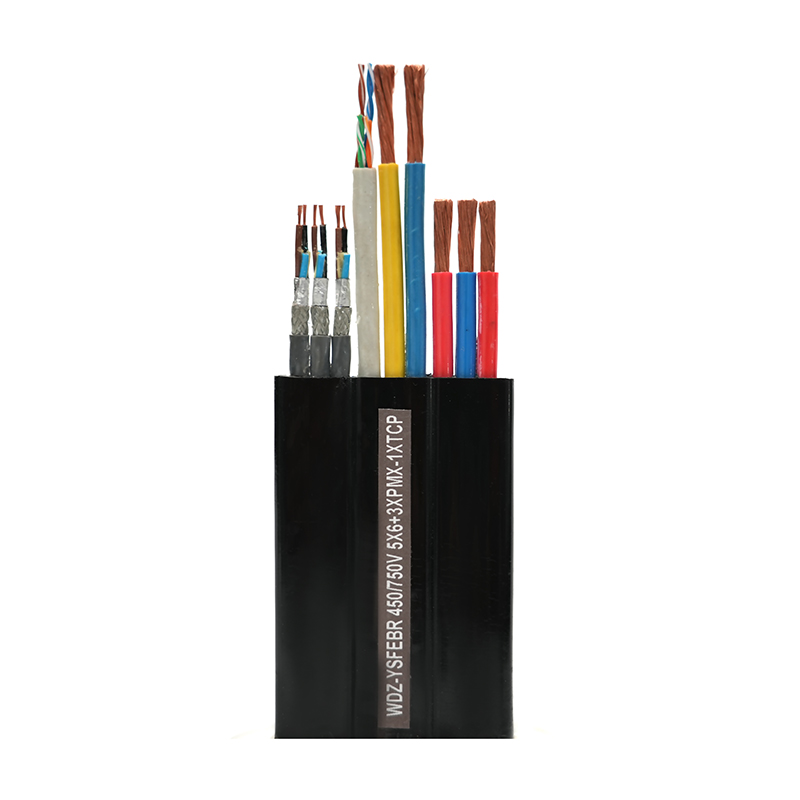 Flachbandkabel für Film- und Fernsehbeleuchtung sowie Bühnentechnik